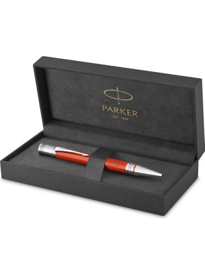 Parker Duofold Vintage Tükenmez Kalem, Kırmızı Ct - 1931379