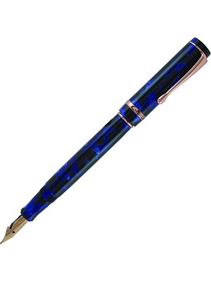 Conklin Duraflex 120 Anniversary Limited Edition Dark Blue/rose Gold Dolma Kalem
