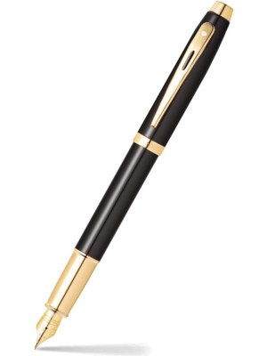 Sheaffer 93220 Sheaffer 100 Dolma Kalem, Medium Uç Siyah Altın