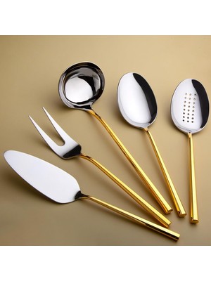 Jumbo 1001 Altın 5 Parça Servis Seti