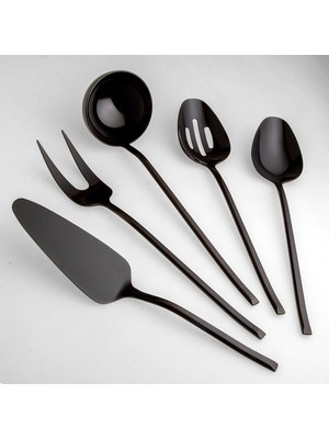 Jumbo 5500 Titanyum Siyah 5 Parça Servis Seti