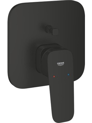 Grohe Cubeo Ankastre Banyo Duş Bataryası Mat Siyah 1017782430