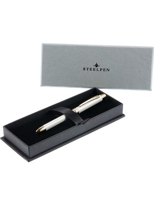 Steelpen 430-4 3 Fonksiyonlu Tükenmez Kalem Beyaz