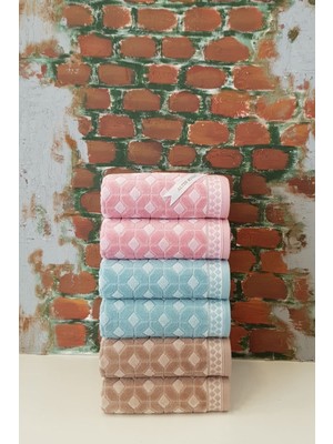 Özdilek Decora Havlu 6'lı - Pudra Mint Bej