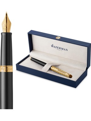 Waterman Hémisphère Fountain Pen |the Opera Collection | Black & Gold| Gift Box
