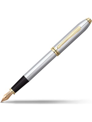 Cross 506 Townsend Dolma Kalem, Medium Uç Krom Altın