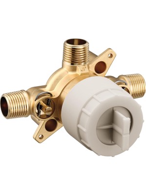 Moen U130CIS M-Core 3 Serisi 3 Portlu Duş Karıştırma Vanası, Cc/ıpc Bağlantıları ve Durakları Veya B