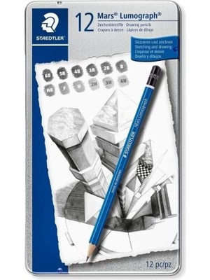 Staedtler Lumograph Kalem 12 Set