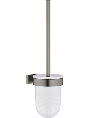 Grohe Essentials Cube Tuvalet Fırçalık Brushed Hard Graphite - 40513AL1