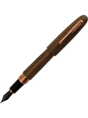 Conklin All American Golden Walnut Rose Gold Limited Edition Dolma Kalem B Uç
