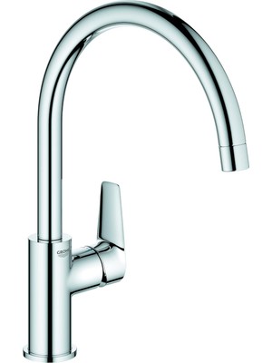 Grohe Start Edge Eviye Bataryası | 360° Dönüş Açısı | Krom | 30529001