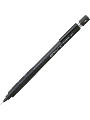 Pentel PG1003 Graph 1000 Pentel PG1003 (0.3 Mm) Mat Metal Gövdeli Teknik Çizim ve Yazı Için Mekanik
