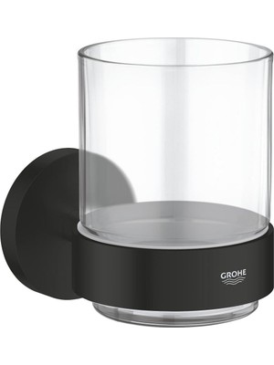 Grohe Diş Fırçalık Seti Essentials Mat Siyah 1022562430