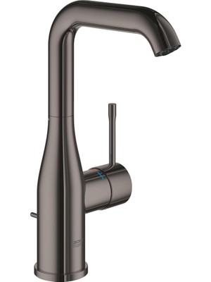 Grohe Essence Tek Kumandalı Lavabo Bataryası 1/2'' L Hard Graphite - 24174A01