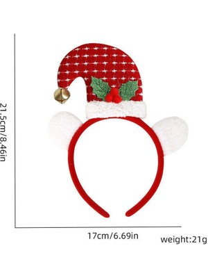 Mutlu Adım 1 Adet Yılbaşı Tacı Şapkalı Kulaklı