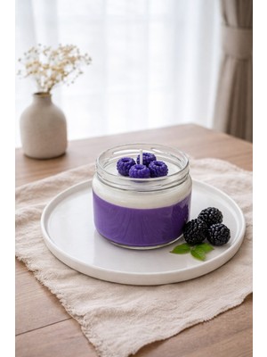 Karışık Meyve Kokulu Mum 300 cc | Cam Kavanoz