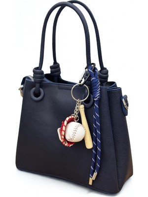 A.N Bags Charm Detaylı Çapraz Askılı ve El Çantası