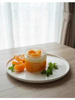 Mandalina Kokulu Mum 300 cc | Cam Kavanoz