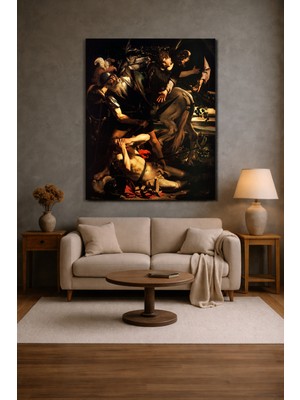 Artease Michelangelo Merisi Aziz Paul'un Dönüşümü (1600) Kanvas Tablo