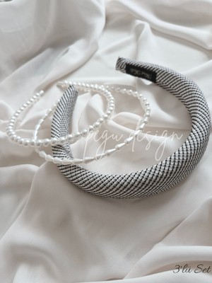 Pegu 3 Lü Set Sünger Dolgulu ve Sıralı Inci Taç , Gelin,davet ,kutlama ,günlük, Özel Gün,yaşam