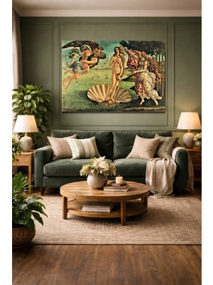 Artease Sandro Botticelli Venüs'ün Doğuşu (1485) Kanvas Tablo