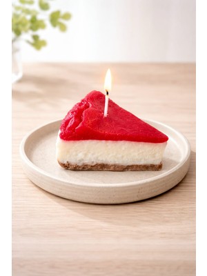 Frambuaz Cheesecake Dekoratif Mum