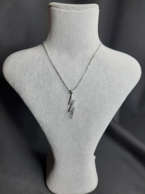 Mryart Şimşek Zirkon Taşlı Trend Kolye