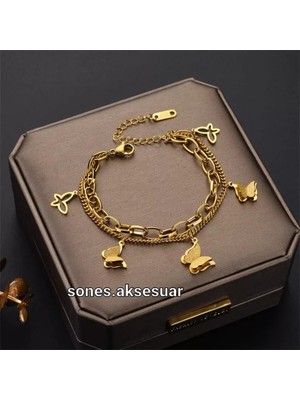 Normadia Şık ve Dayanıklı Çelik Bileklik, Zarif Tasarımıyla Tarzınıza Renk Katın