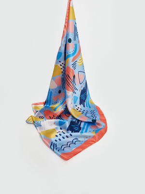 Lc Waikiki Yeni Sezon Desenli Kadın Şal