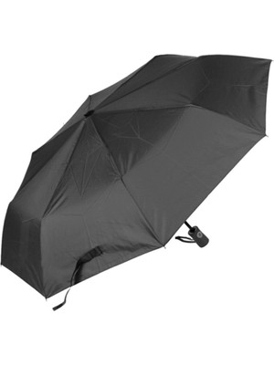 PremiumPort Şemsiye, Tam Otomatik, Şık ve Dayanıklı, Unisex, Siyah Renk