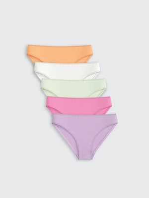 Lc Waikiki Yeni Sezon Düz Bikini Külot 5'li