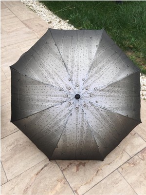 PremiumPort Koyu Yeşil Renkli Yüzeyli Hafif ve Şık Şemsiye