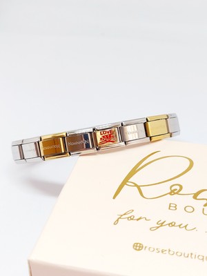 Normadia Zarif Çelik Charm Bileklik, Şık ve Dayanıklı Takı Seçeneği