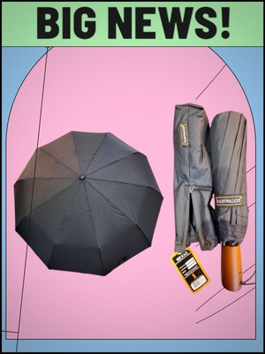 PremiumPort 10 Telli Rüzgarda Güçlü Tam Otomatik Şemsiye, Dayanıklı ve Pratik Kullanım