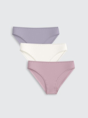 Lc Waikiki Yeni Sezon Düz Bikini Külot 3'lü