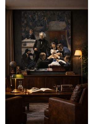 Artease Thomas Eakins The Gross Clinic (1875) Kanvas Tablo