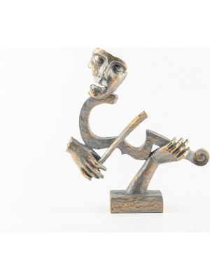 NuN Studio Çello Müzisyen Biblo Füme