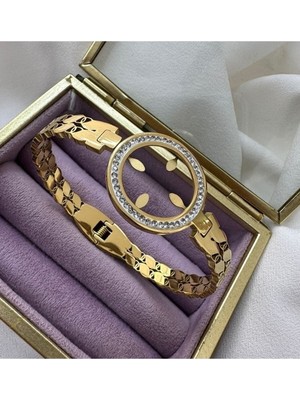 Normadia Zarif Çelik Bileklik, Şık ve Dayanıklı Takım Aksesuarı