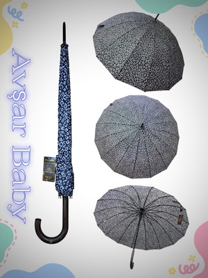 Rubenis Şemsiye 16 Telli Otomatik Mekanizma, Su Geçirmez ve Dayanıklı Tasarım