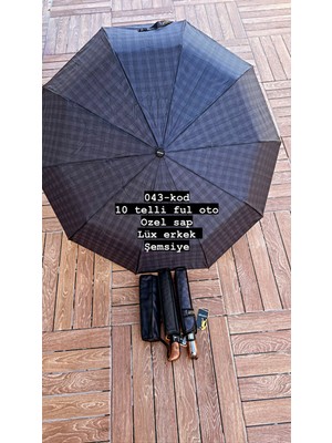 PremiumPort Full Otomatik 10 Telli Şemsiye, Şık ve Dayanıklı Koruma