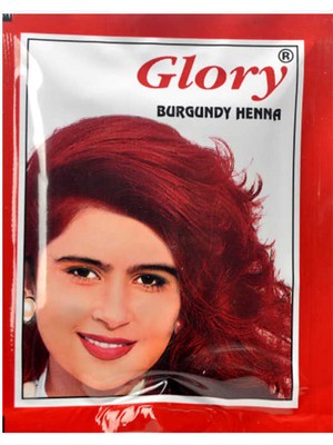 Pazarcan Kızıl Hint Kınası (Burgundy Henna) 10 gr Paket