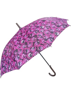 Rubenis Renkli 10 Telli Otomatik Katlanabilir Şemsiye, Pratik ve Şık Tasarım