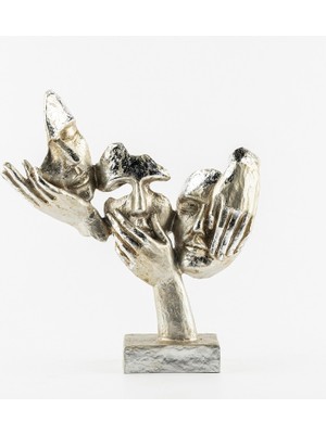 NuN Studio Polyester Mask Biblo Gümüş