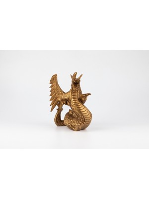 NuN Studio Küçük Ejderha Biblo Altın