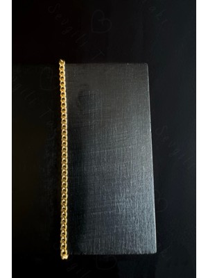 Normadia Ince Gurmet Model Gold Çelik Çocuk Bileklik – Zemheri Serisi