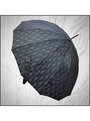 Rubenis Şık 16 Telli Otomatik Baston Şemsiye, Hafif ve Dayanıklı Tasarım