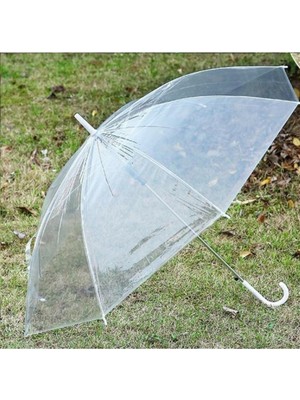 PremiumPort Şeffaf Katlanabilir Şemsiye, Hafif ve Dayanıklı Tasarım