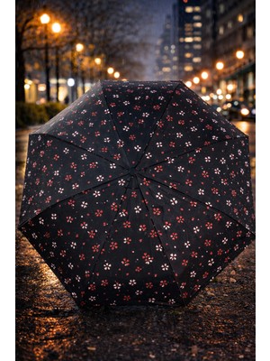 PremiumPort Rüzgar Dayanıklı Unisex Otomatik Şemsiye, Şık ve Pratik Kullanım