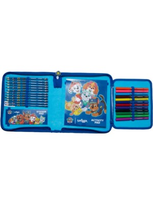 Smiggle Paw Patrol Deseni Peluşlu Içi Dolu Zıp It Kalem Kutusu