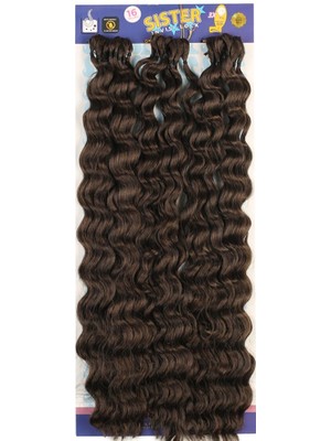 Pazarcan Afro Dalgası Saç / Kumral 6